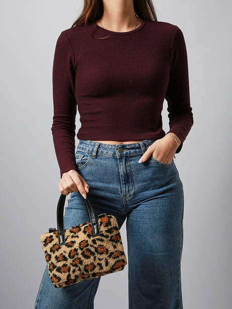 Satchel Polaire Miniprix Beige polaire S030 other view 1