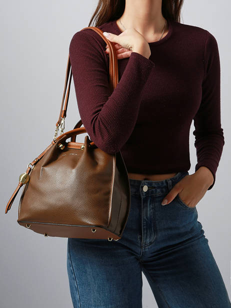 Sac à Dos Ted lapidus Marron gretel TLAU8932 vue secondaire 2