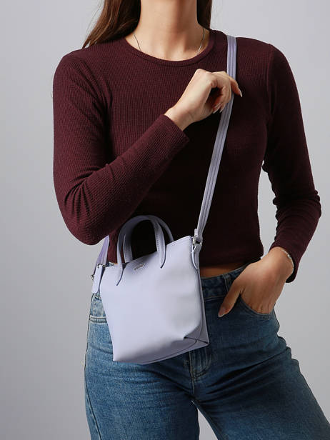 Sac Bandoulière L.12.12 Concept Lacoste Violet l.12.12 concept NF2609PK vue secondaire 1