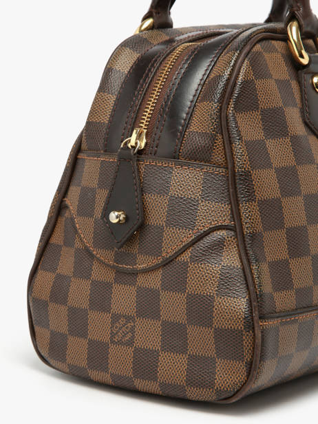 Preloved Duomo Damier Satchel Louis vuitton Brown second life 1553854 other view 2