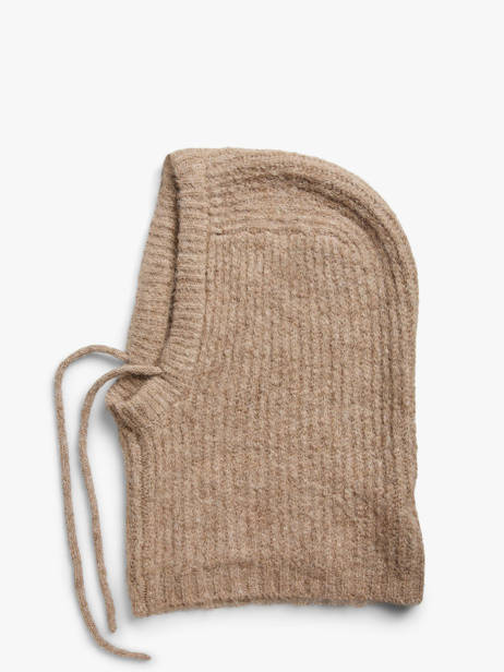 Knitted Balaclava Pieces Beige nambi 17154954
