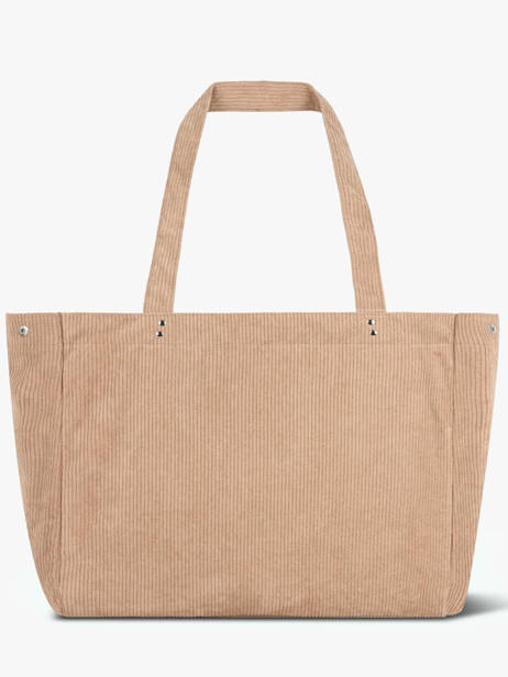 Sac Porté épaule A4 Adventurer Polyester Recyclé Cabaia Beige adventurer TOTEBAGL vue secondaire 3