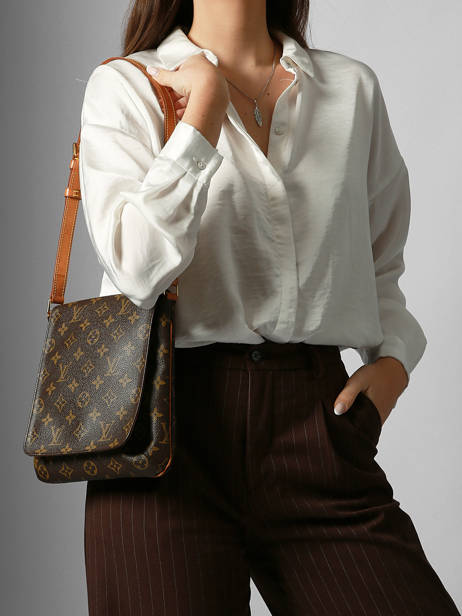 Preloved Musette Salsa Shoulder Bag Louis vuitton Brown second life 1553872 other view 1