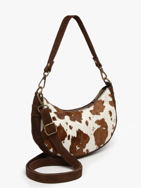 Shoulder Bag Mucca Leather Milano Brown mucca VM25064 other view 1