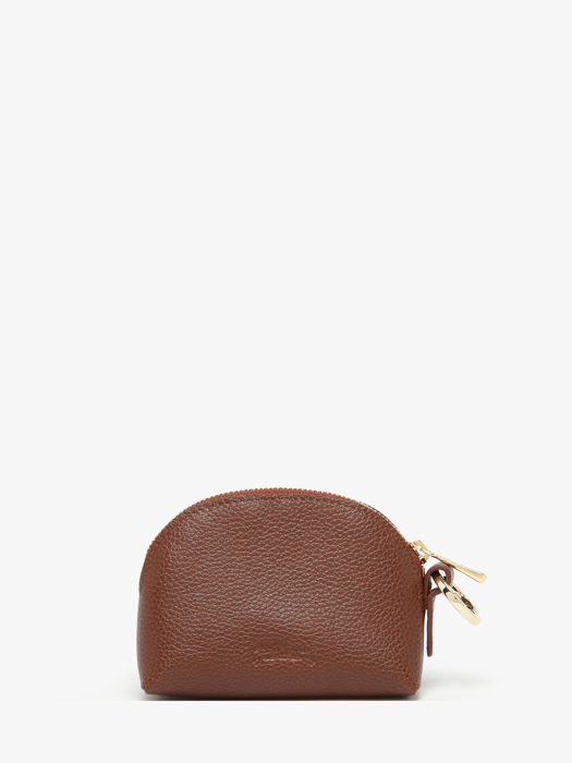 Longchamp Le foulonné Porte-monnaie Marron