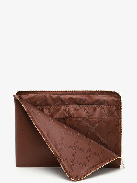 Longchamp Le foulonné Passport cover Brown