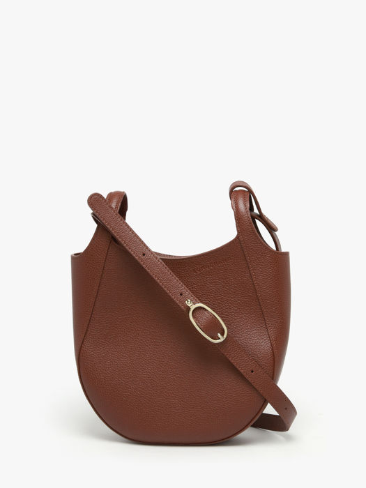 Longchamp Le foulonné Messenger bag Brown