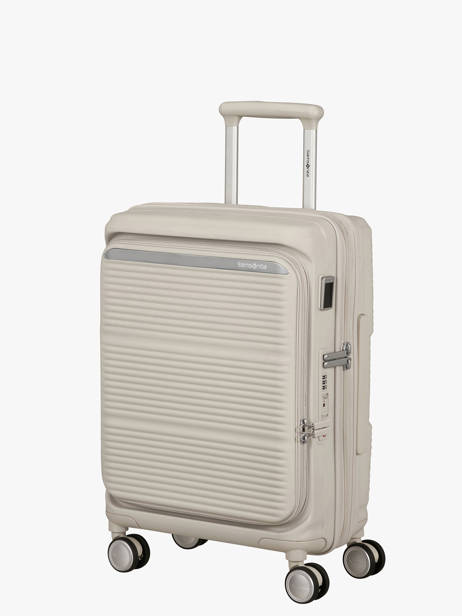 Expandable Cabin Luggage Samsonite Beige paralux hs 156523 other view 1