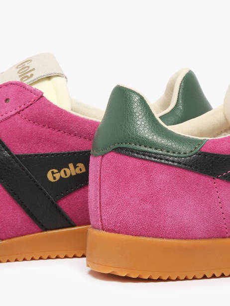 Sneakers Elan In Leather Gola Pink women CLB538 other view 2