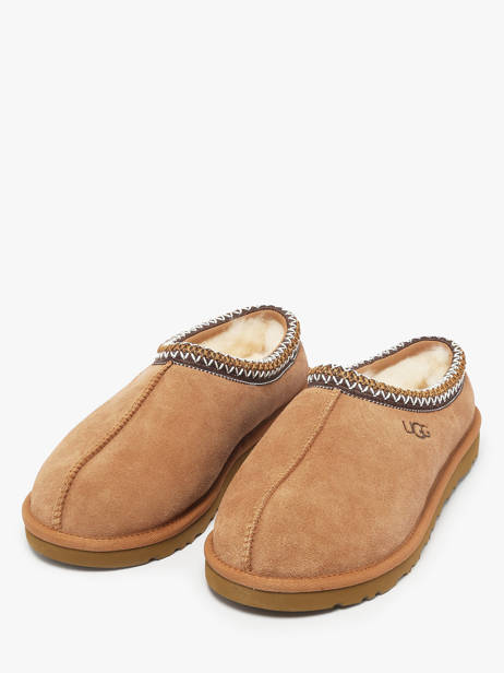 Slippers In Leather Ugg Beige men 1174671 other view 1