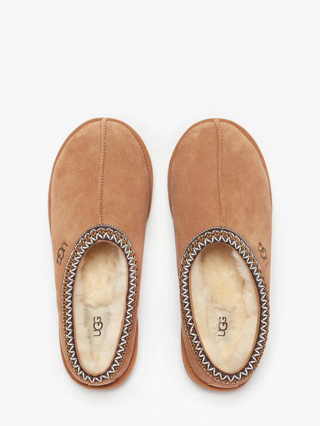 Slippers In Leather Ugg Beige men 1174671 other view 3