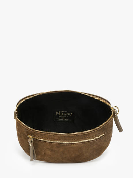 Belt Bag Milano Brown velvet caviar VC24111 other view 2
