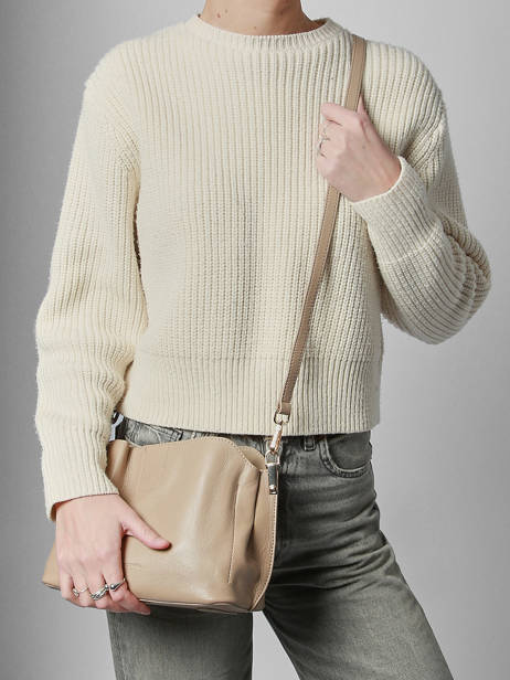 Sac Bandoulière Helena Cuir Francinel Beige helena 22944 vue secondaire 1