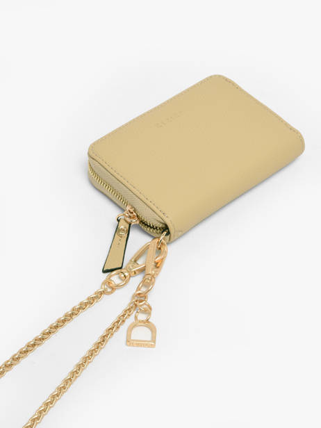 Coin Purse Equestre Leather Etrier Beige equestre EEQT096M other view 3