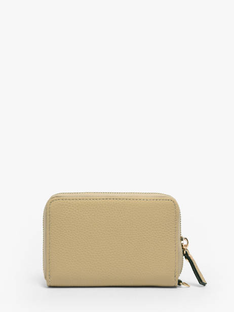 Coin Purse Equestre Leather Etrier Beige equestre EEQT096M other view 4