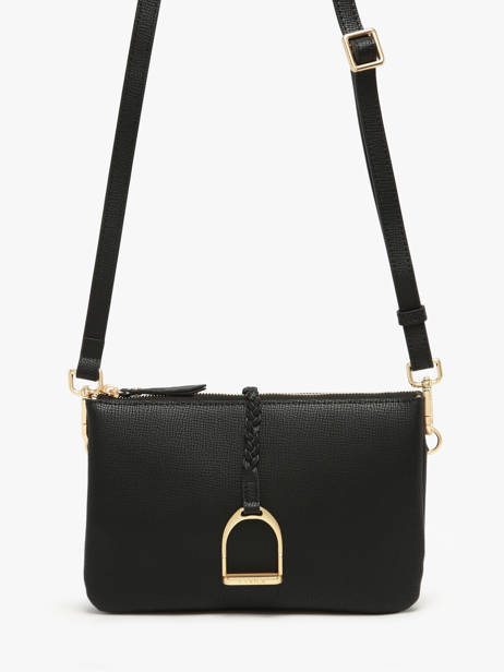 Crossbody Bag Torsade Leather Etrier Black torsade ETOS0142 other view 2