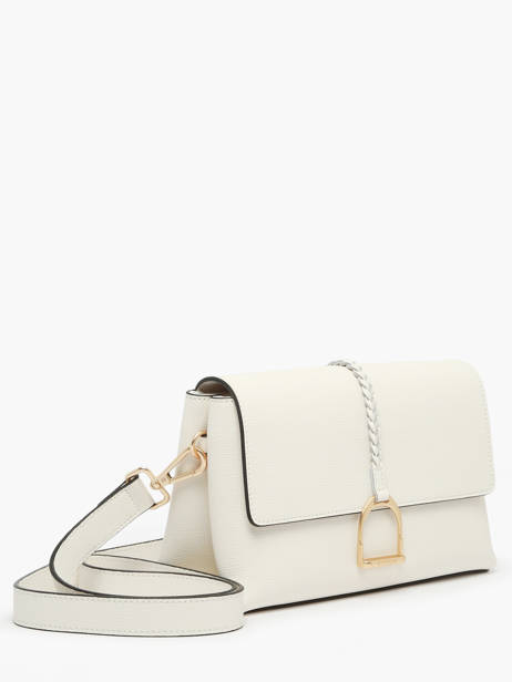 Shoulder Bag M Torsade Leather Etrier White torsade ETOS169M other view 2