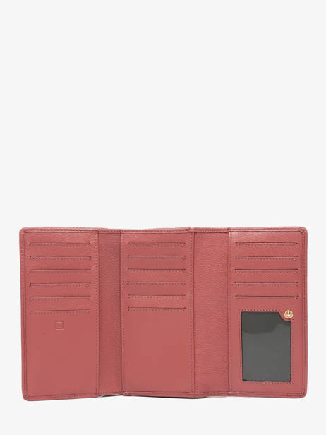 Medium Leather Tradition Wallet Etrier Pink tradition ETRA095M other view 1