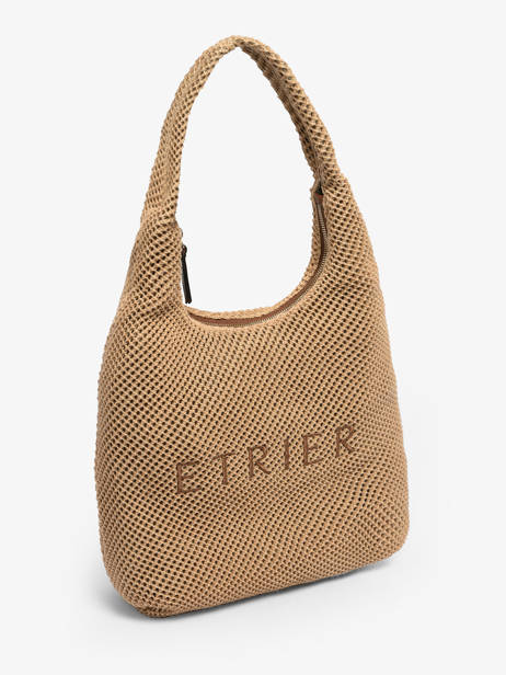 Shoulder Bag Baobab Leather Etrier Brown baobab EBAO154M other view 2