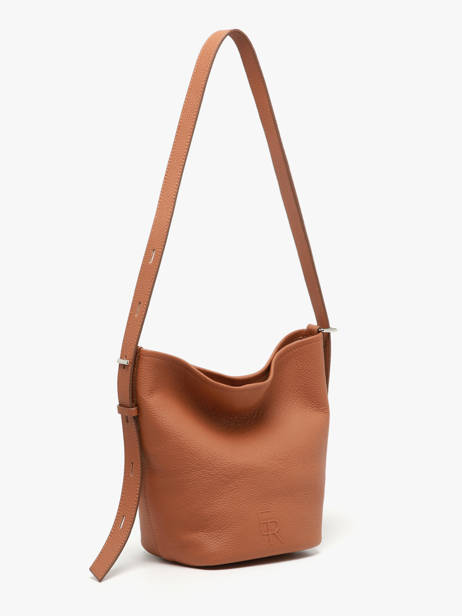 Shoulder Bag Backpack S Cavalier Leather Etrier Brown cavalier ECLR126S other view 3