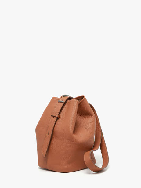 Shoulder Bag Backpack S Cavalier Leather Etrier Brown cavalier ECLR126S other view 4