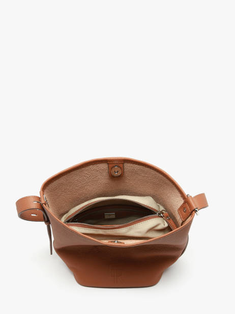 Shoulder Bag Backpack S Cavalier Leather Etrier Brown cavalier ECLR126S other view 5