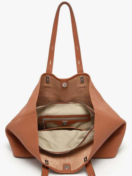 Shoulder Bag Cavalier Leather Etrier Brown cavalier ECLR127M other view 3