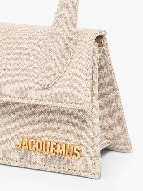 Sac Bandoulière D'occasion Mini Chiquito Jacquemus Beige second life 1553320 vue secondaire 2