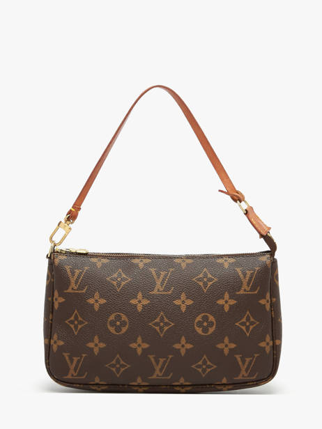 Preloved Louis Vuitton Pouch Monogram Brand connection Brown louis vuitton AAZ0834