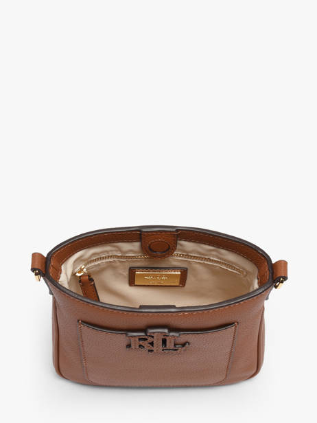 Leather Mini Cameryn Crossbody Bag Lauren ralph lauren Brown cameryn 31982184 other view 3