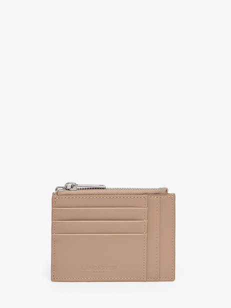 Wallet Paris Leather Lancaster Beige paris pm 22