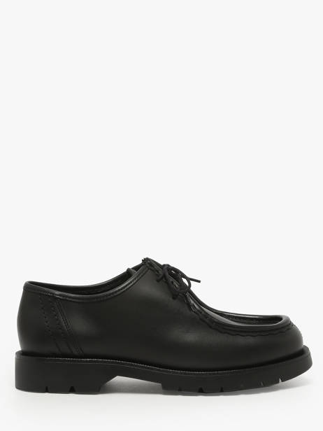 Chaussures Derbies En Cuir Kleman Noir men PADROR vue secondaire 1
