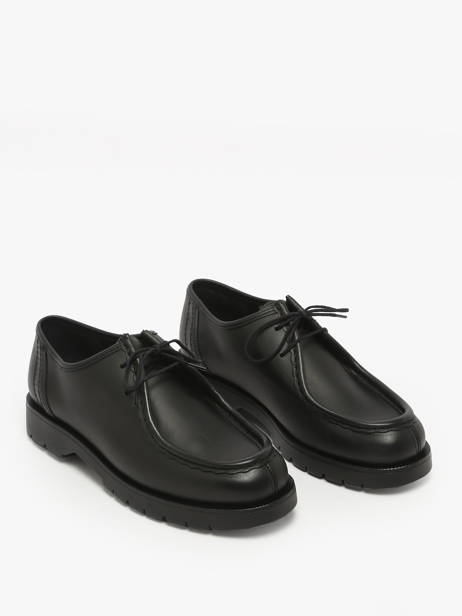 Chaussures Derbies En Cuir Kleman Noir men PADROR vue secondaire 3