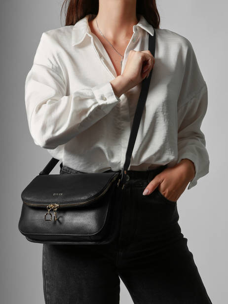 Medium Leather Tradition Crossbody Bag Etrier Black tradition ETRA059M other view 1