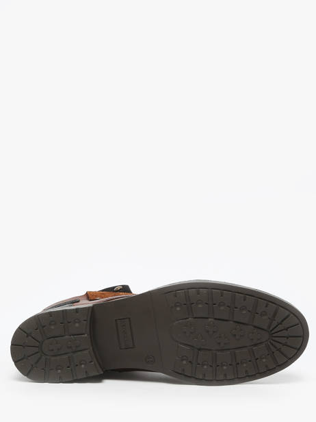 Boots Yedos In Leather Redskins Brown men YEDOS other view 9