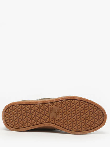 Sneakers In Leather Tommy hilfiger Brown women 2838RBM other view 4