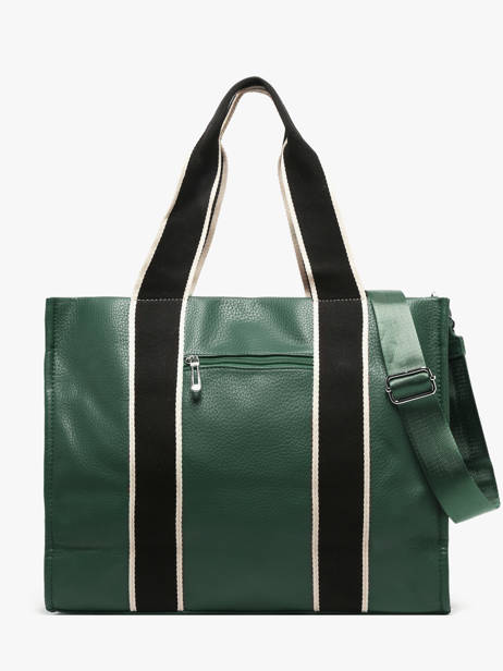 A4 Size Shoulder Bag New Grain Miniprix Green wt new grained F6946 other view 3