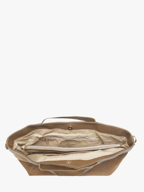 Satchel Wt Velvet Miniprix Beige wt velvet KJ62084 other view 2