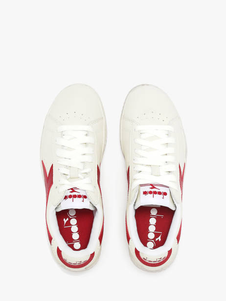 Sneakers Game Low Wax In Leather Diadora White unisex 178301 other view 3