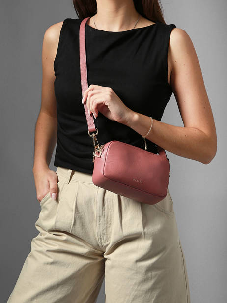 Shoulder Bag Tradition Leather Etrier Pink tradition ETRA141S other view 1