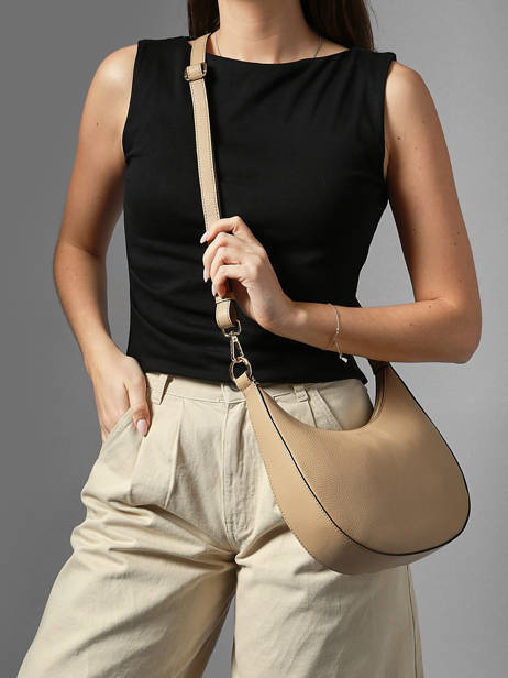 Shoulder Bag M Tradition Leather Etrier Beige tradition ETRA102M other view 1