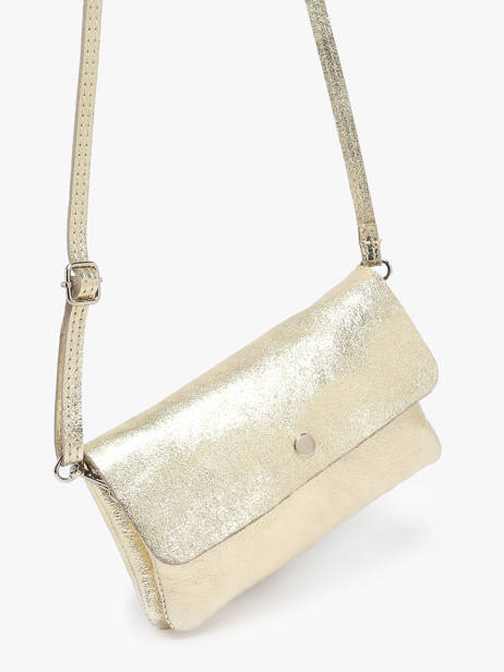 Crossbody Bag Nine Leather Milano Gold nine NI23067 other view 1