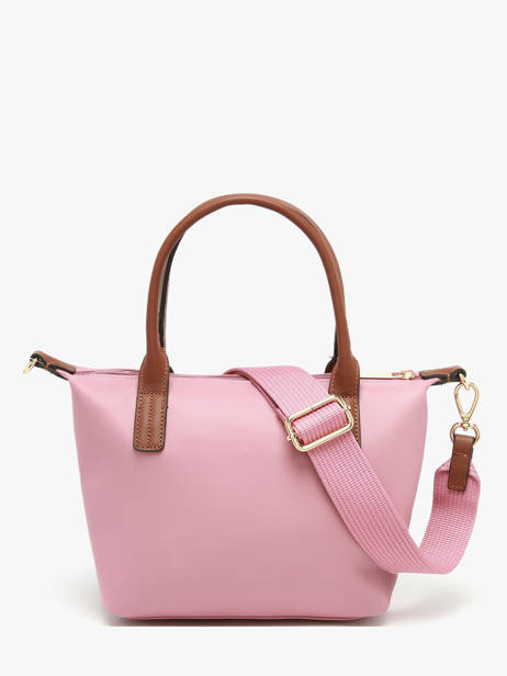 Sac Bandoulière Popette Nylon Tommy hilfiger Rose popette AW17709 vue secondaire 3