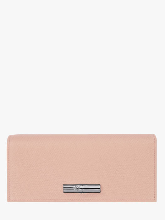 Longchamp Le roseau Wallet Pink