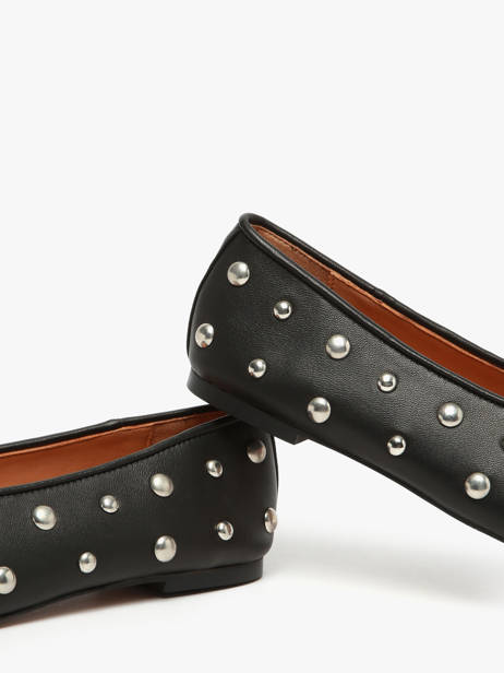 Ballerinas In Leather Inuovo Black women MDC022 other view 2