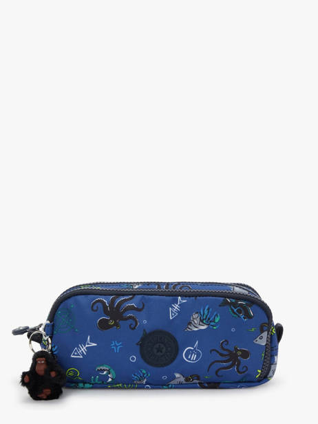3-compartment Pouch Back To School / Pbg Kipling Blue back to school / pbg PBGI3560