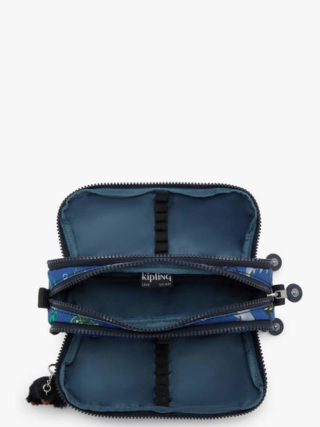 3-compartment Pouch Back To School / Pbg Kipling Blue back to school / pbg PBGI3560 other view 1