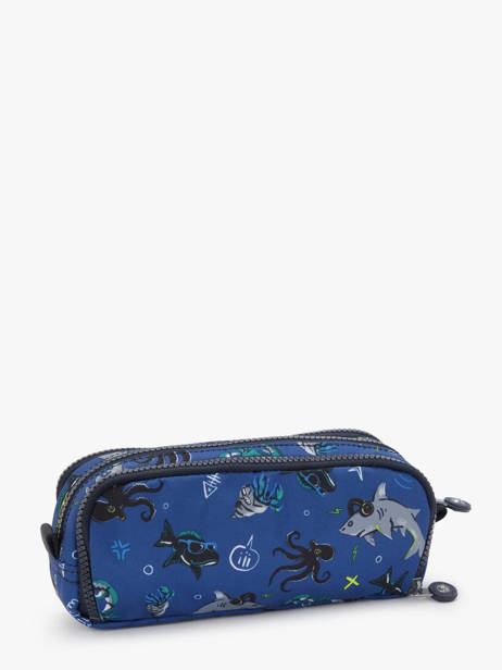 3-compartment Pouch Back To School / Pbg Kipling Blue back to school / pbg PBGI3560 other view 2
