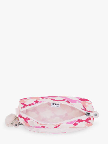 2-compartment Pouch Kipling Pink back to school / pbg PBGI3330 other view 1