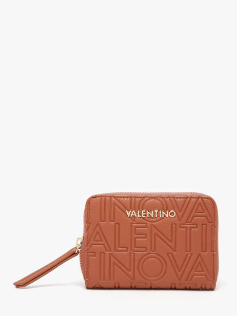 Coin Purse Valentino Brown pansy VPS8PG37